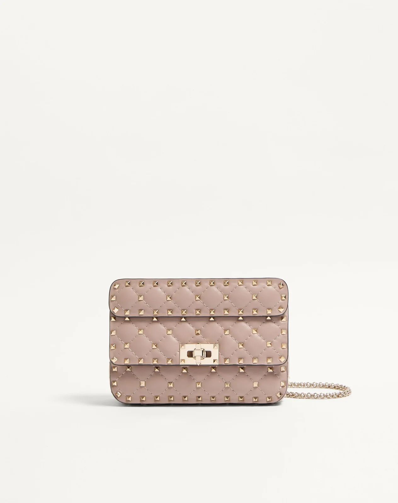 Маленькая сумка Rockstud Spike из кожи наппа — фото 1