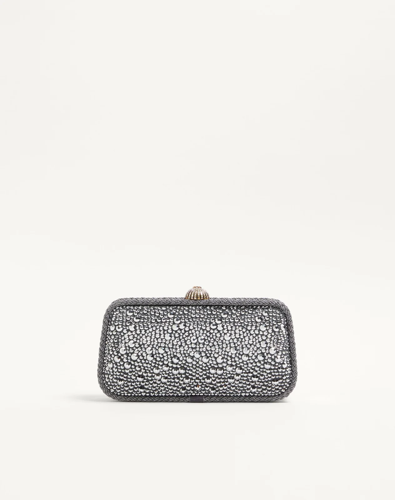 Клатч-минодьер Valentino Garavani Carry Secrets со стразами — фото 4
