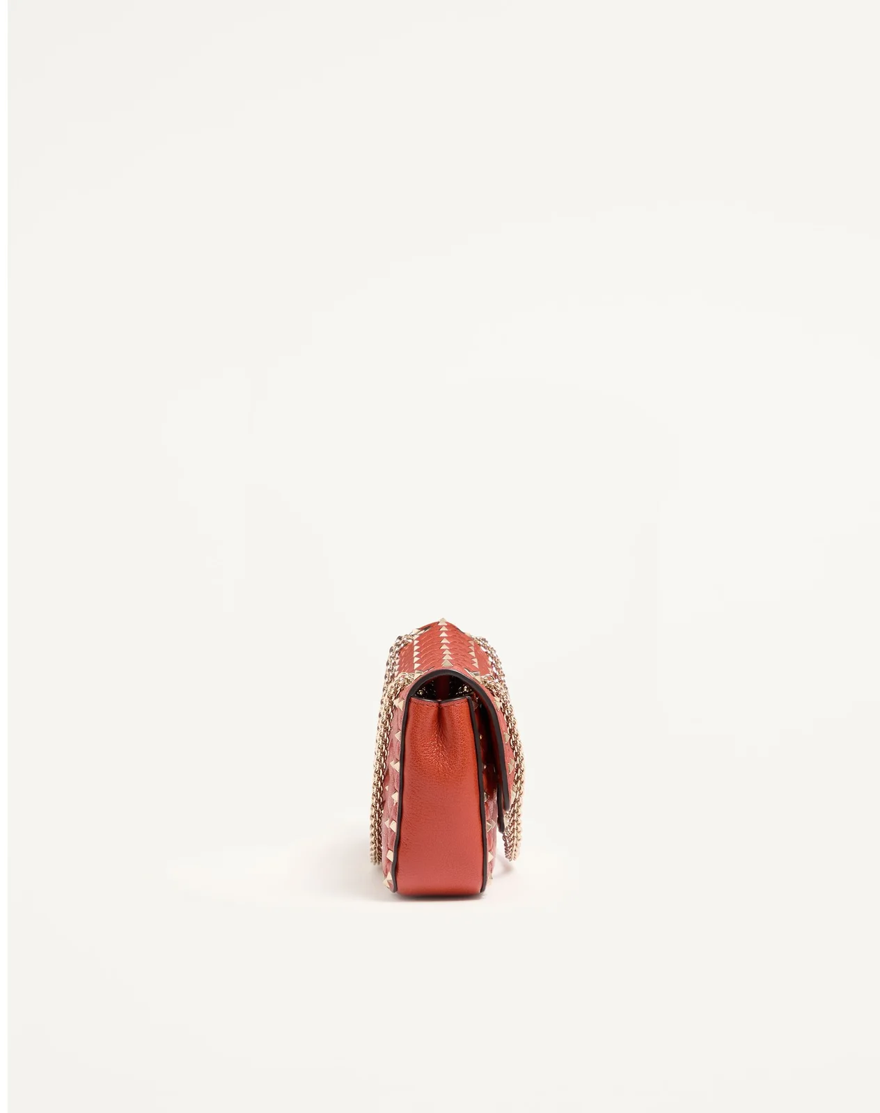 Сумка через плечо среднего размера Valentino Garavani Rockstud Spike из козьей кожи — фото 4