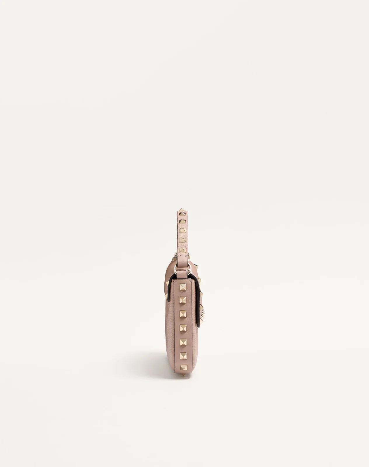 Клатч Rockstud из зернистой телячьей кожи — фото 4