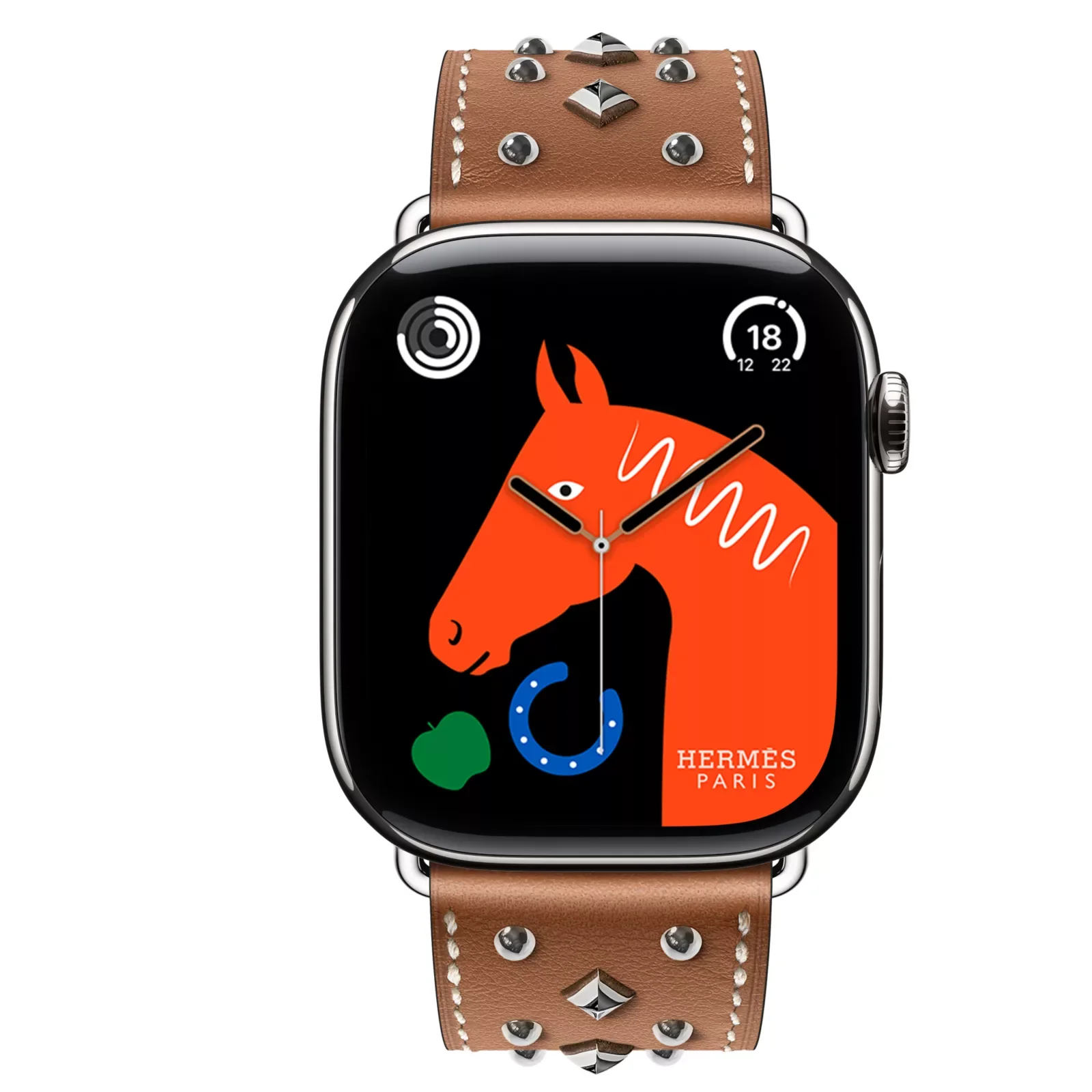 Series 11 Набрать &Apple Watch Hermès 46 Миллиметровая одинарная петля Clou Medor Rock Ремешок — фото 4