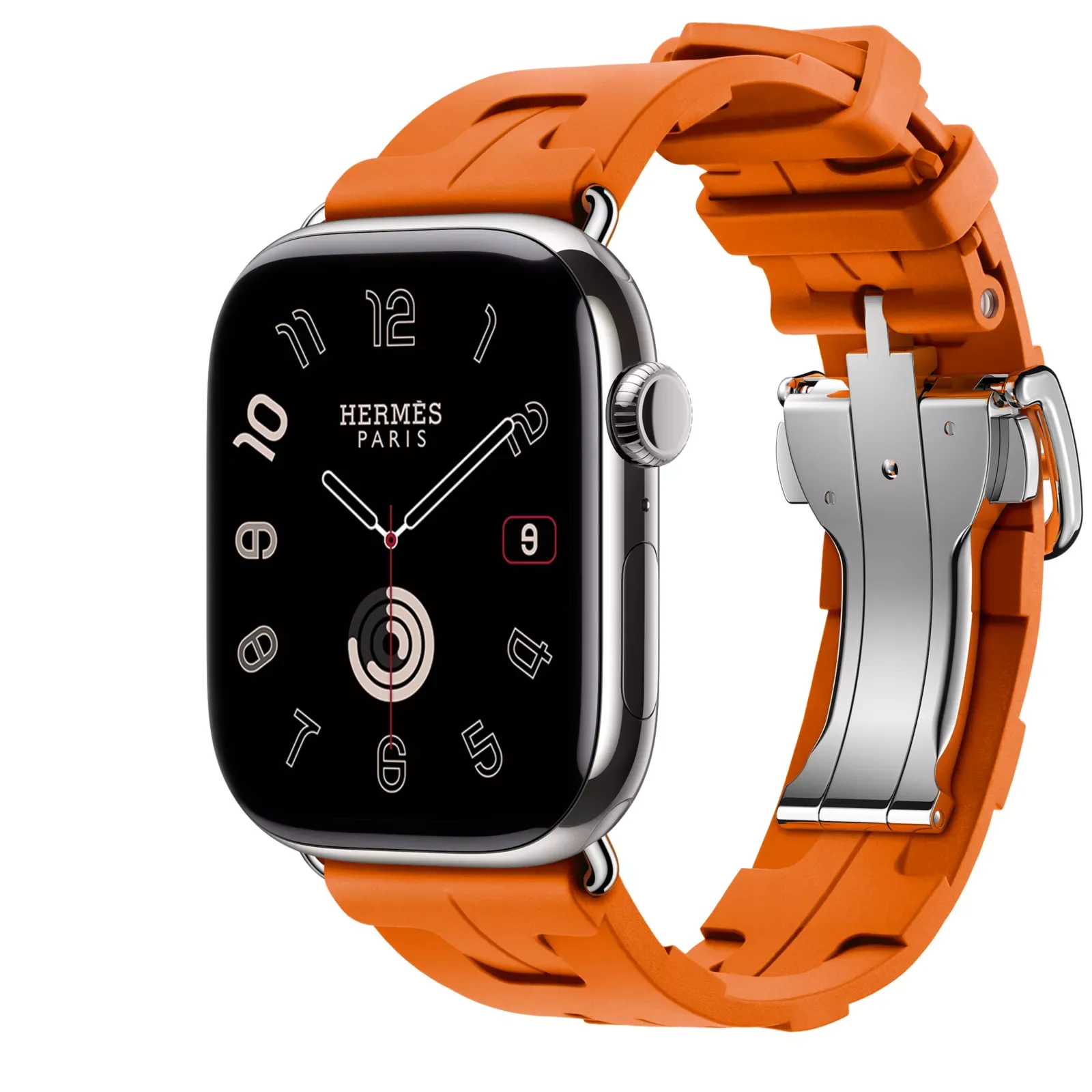 Series 11 Набрать &Apple Watch Hermès 46 Миллиметровая одинарная петля Kilim Складной ремешок на застежке — фото 3