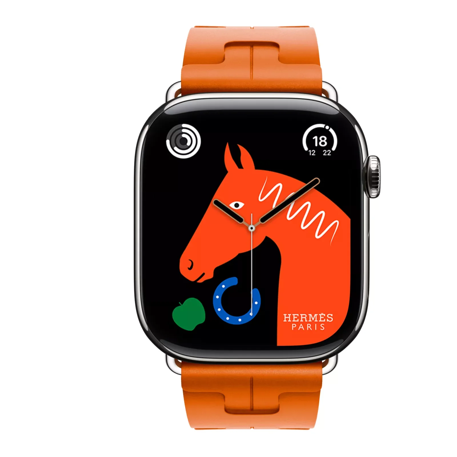 Series 11 Набрать &Apple Watch Hermès 46 Миллиметровая одинарная петля Kilim Складной ремешок на застежке — фото 4