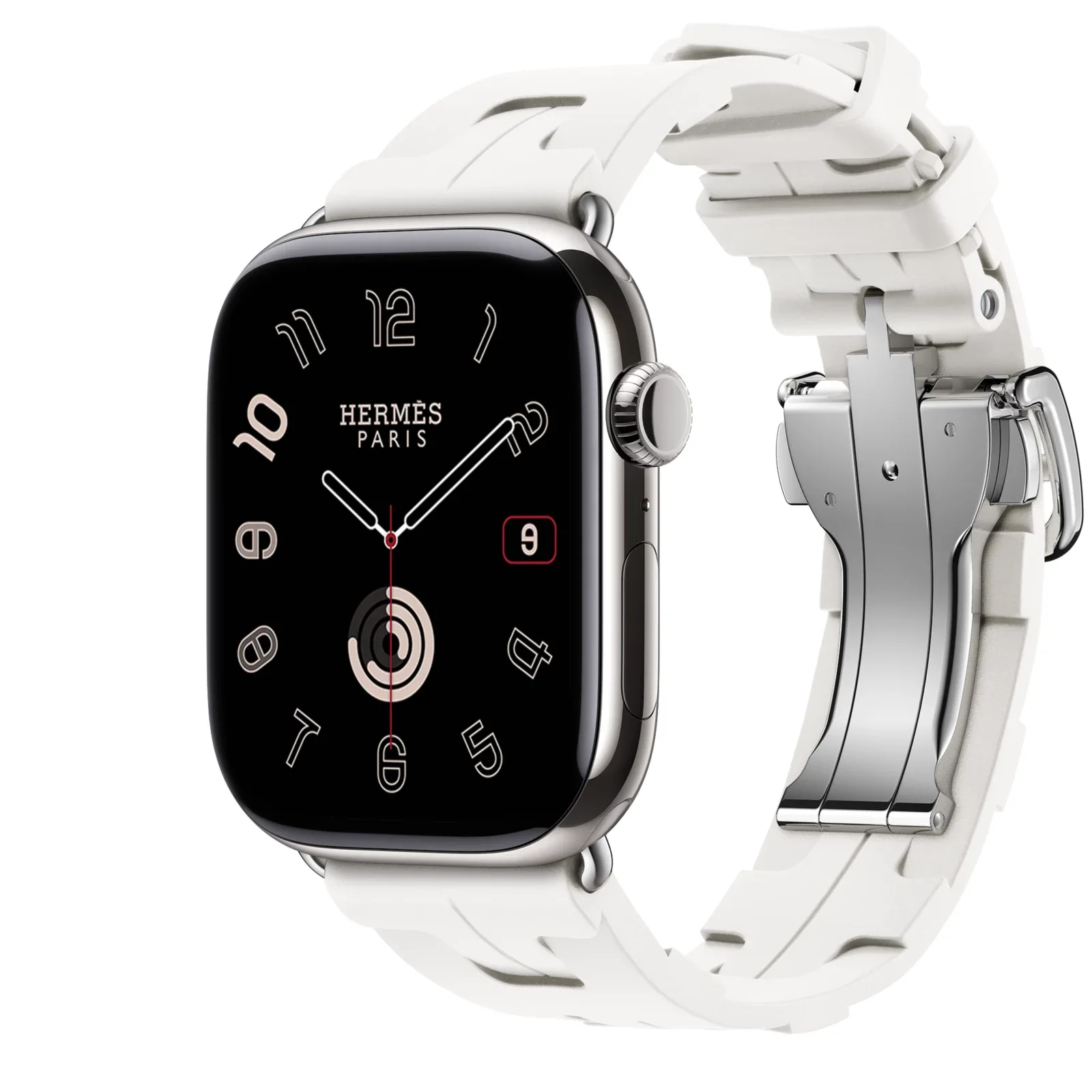 Series 11 Набрать &Apple Watch Hermès 46 Миллиметровая одинарная петля Kilim Складной ремешок на застежке — фото 3