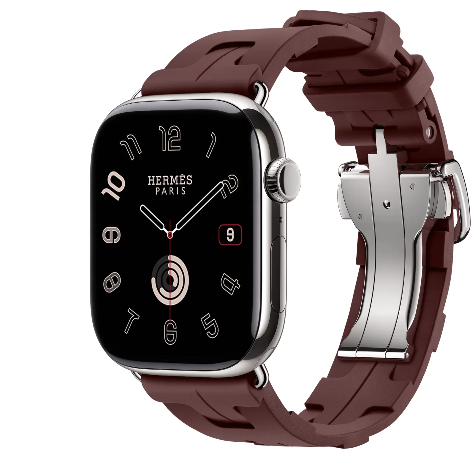 Series 11 Набрать &Apple Watch Hermès 46 Миллиметровая одинарная петля Kilim Складной ремешок на застежке — фото 3