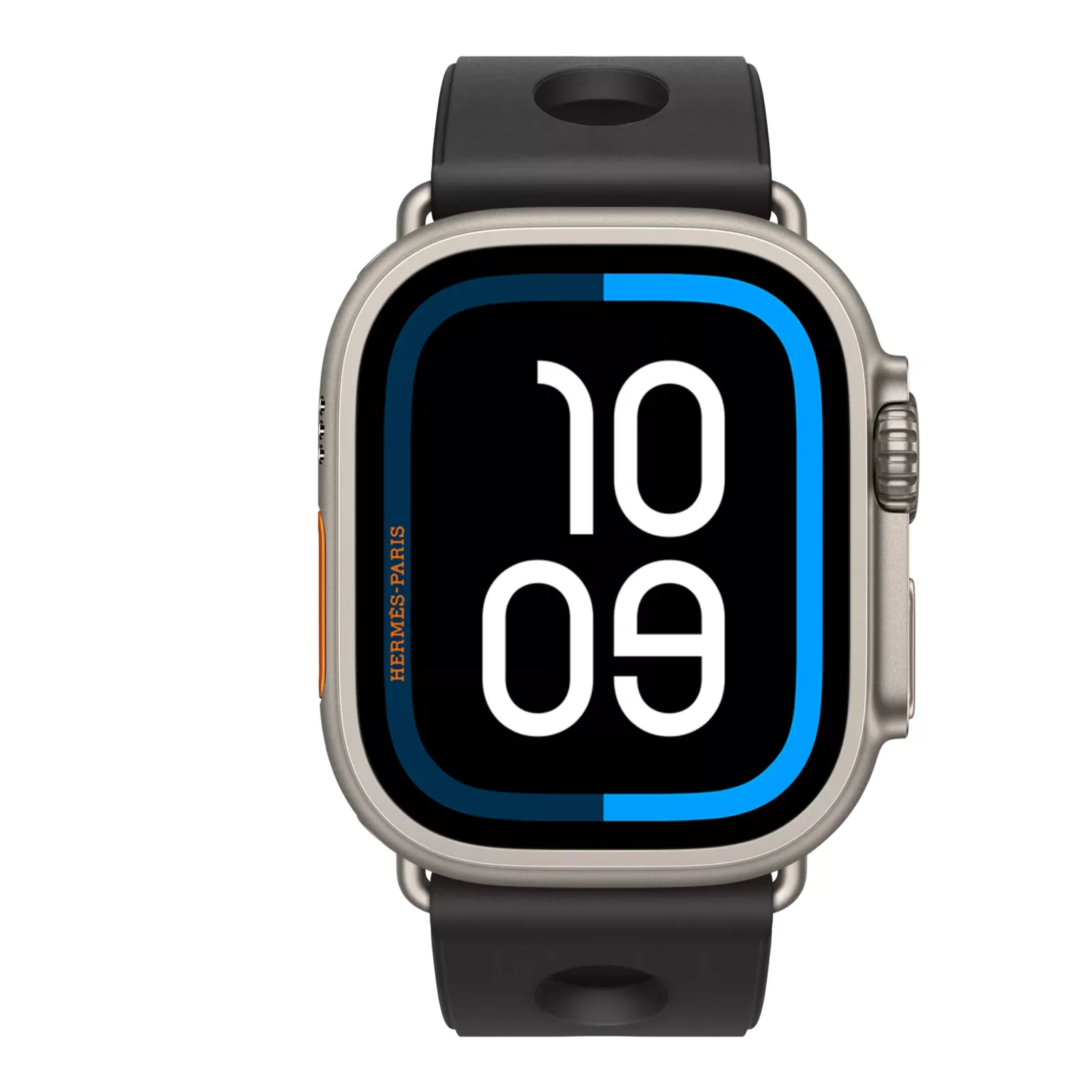 Ultra 3 Набрать &Apple Watch Hermès 49 Миллиметровая одинарная петля Scub'H Diving Ремешок