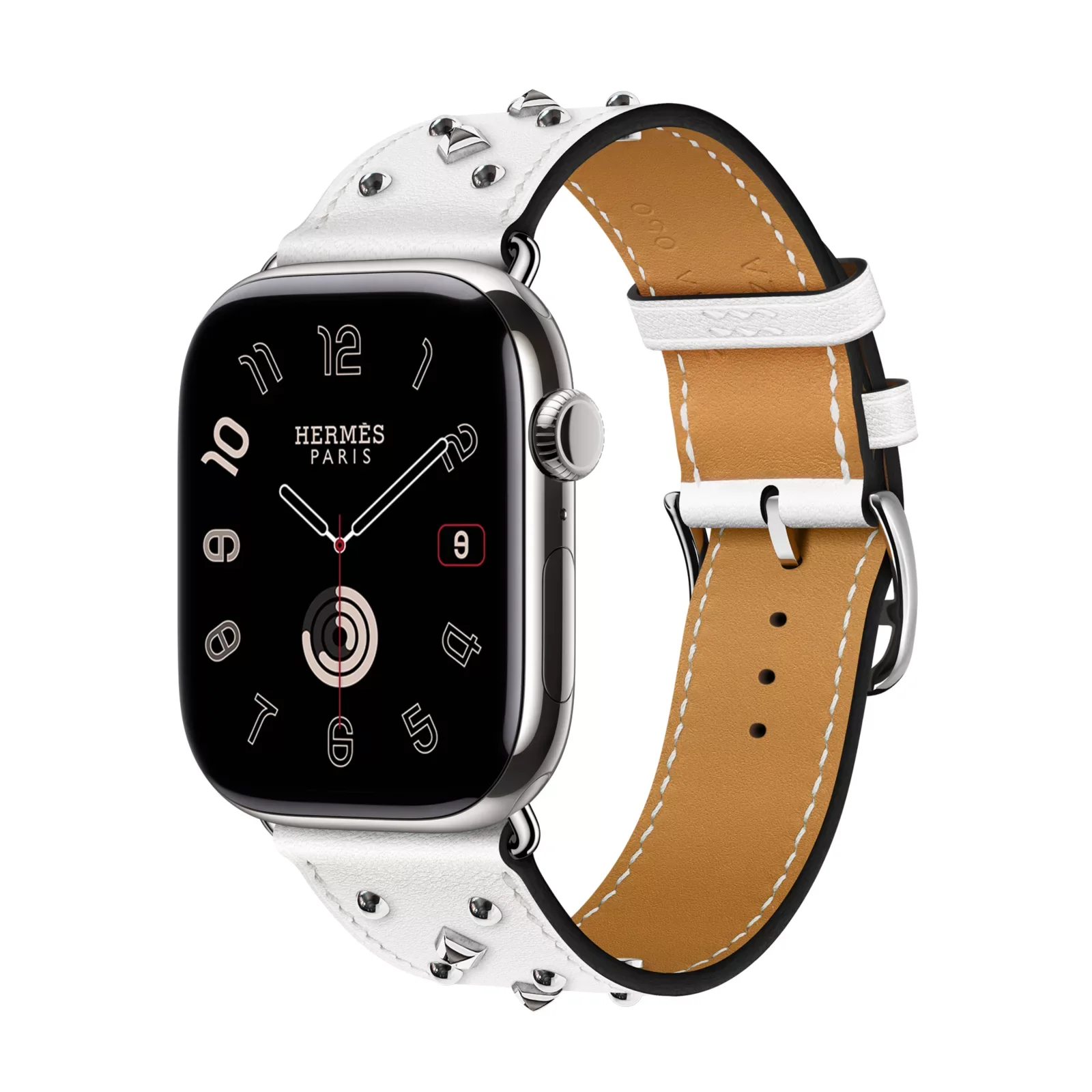 Apple Watch Hermès 46 Миллиметровая одинарная петля Clou Medor Rock Ремешок — фото 2