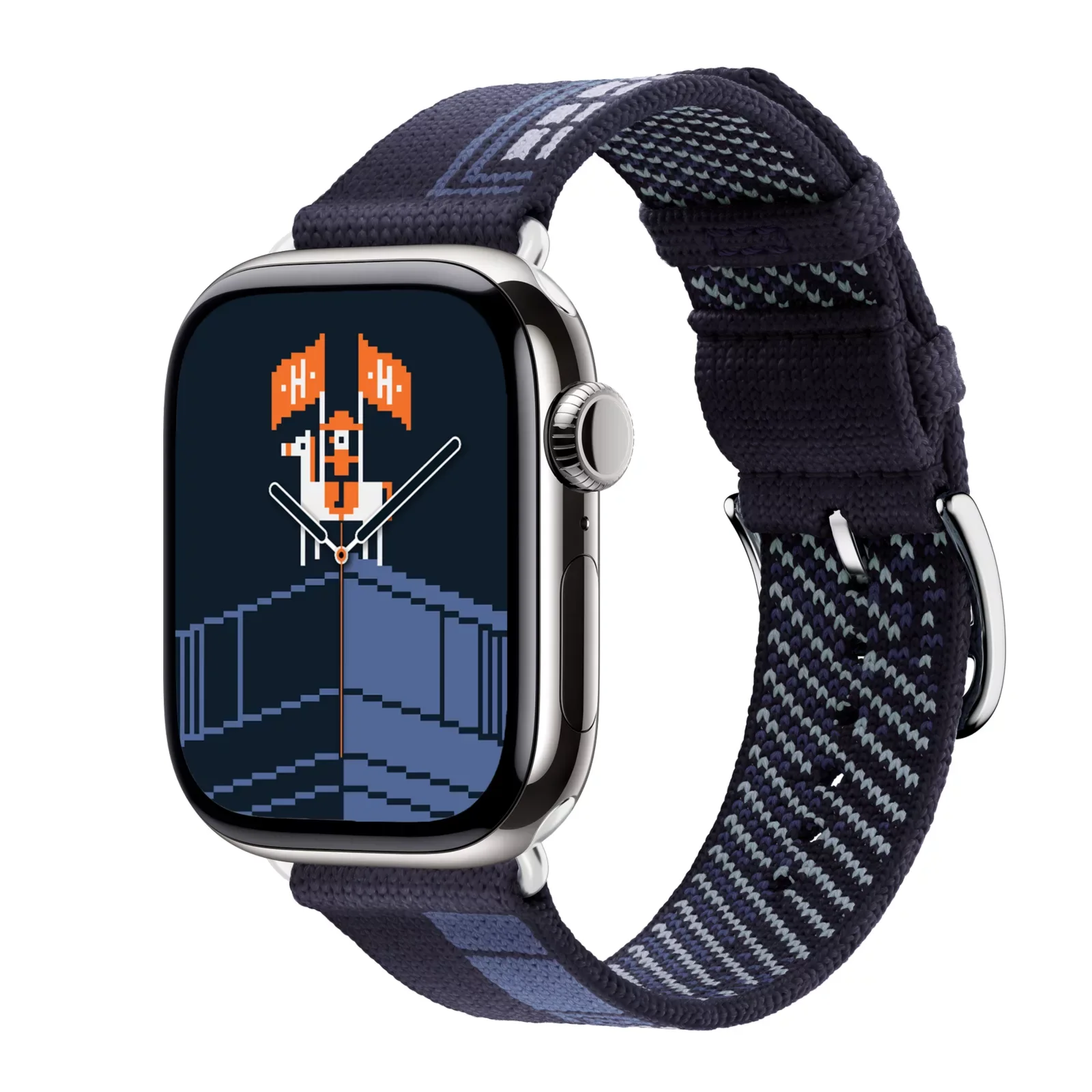 Apple Watch Hermès 42 Миллиметровый однопетлевой ремешок для вечеринок Faubourg — фото 3