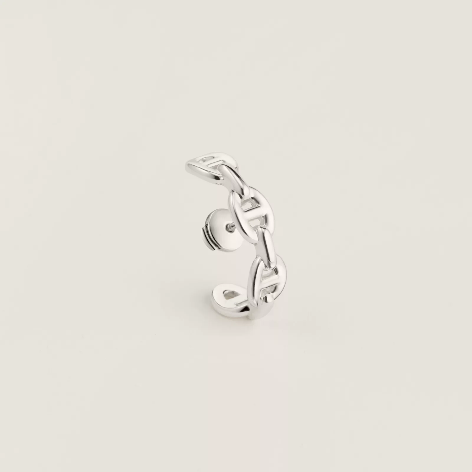 Chaine d'ancre Enchainee Серьги из моллюсков с одним ухом — фото 1