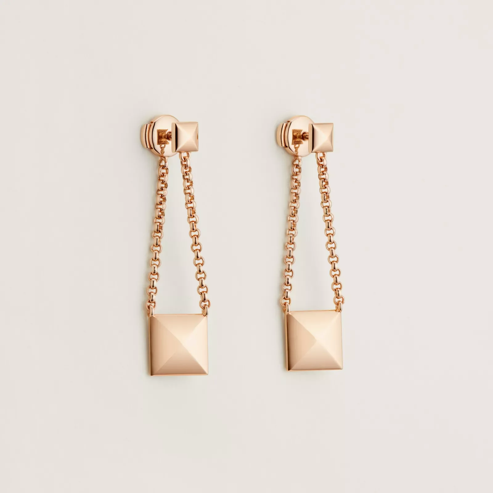 Hermès Clou d'H Серьги-кулоны