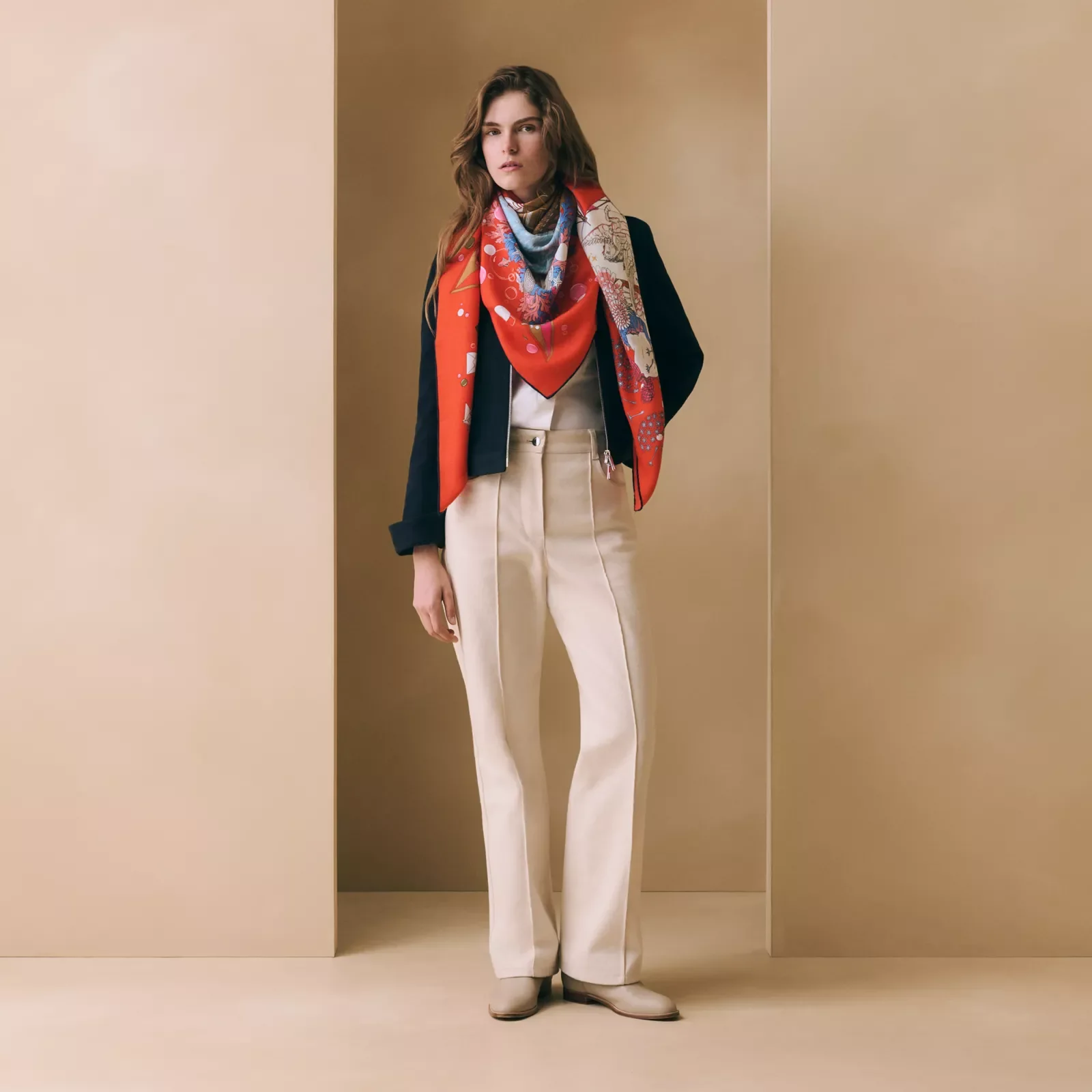 «Флагман Hermès»140 накидка — фото 1