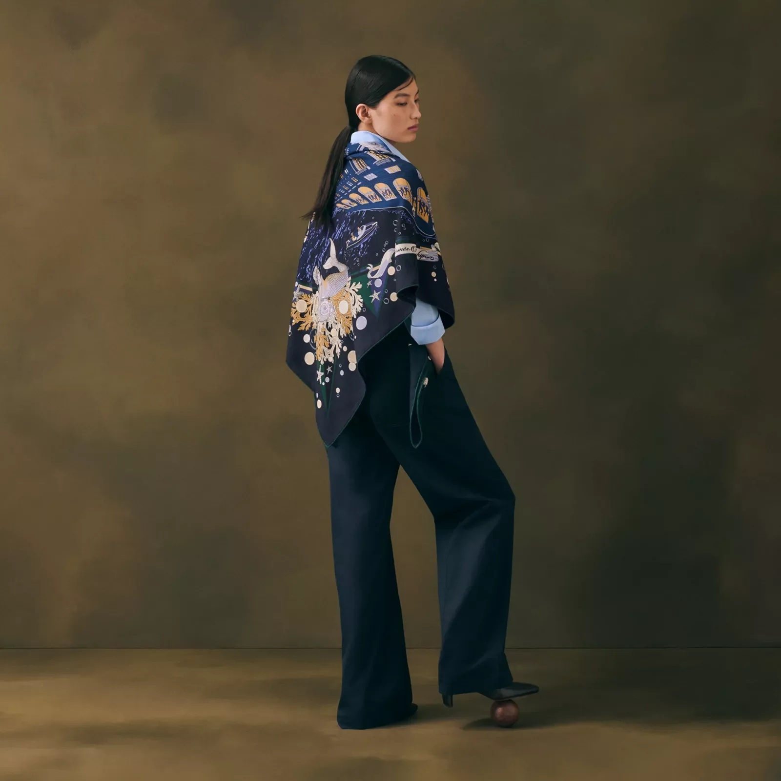 «Флагман Hermès»140 накидка — фото 2