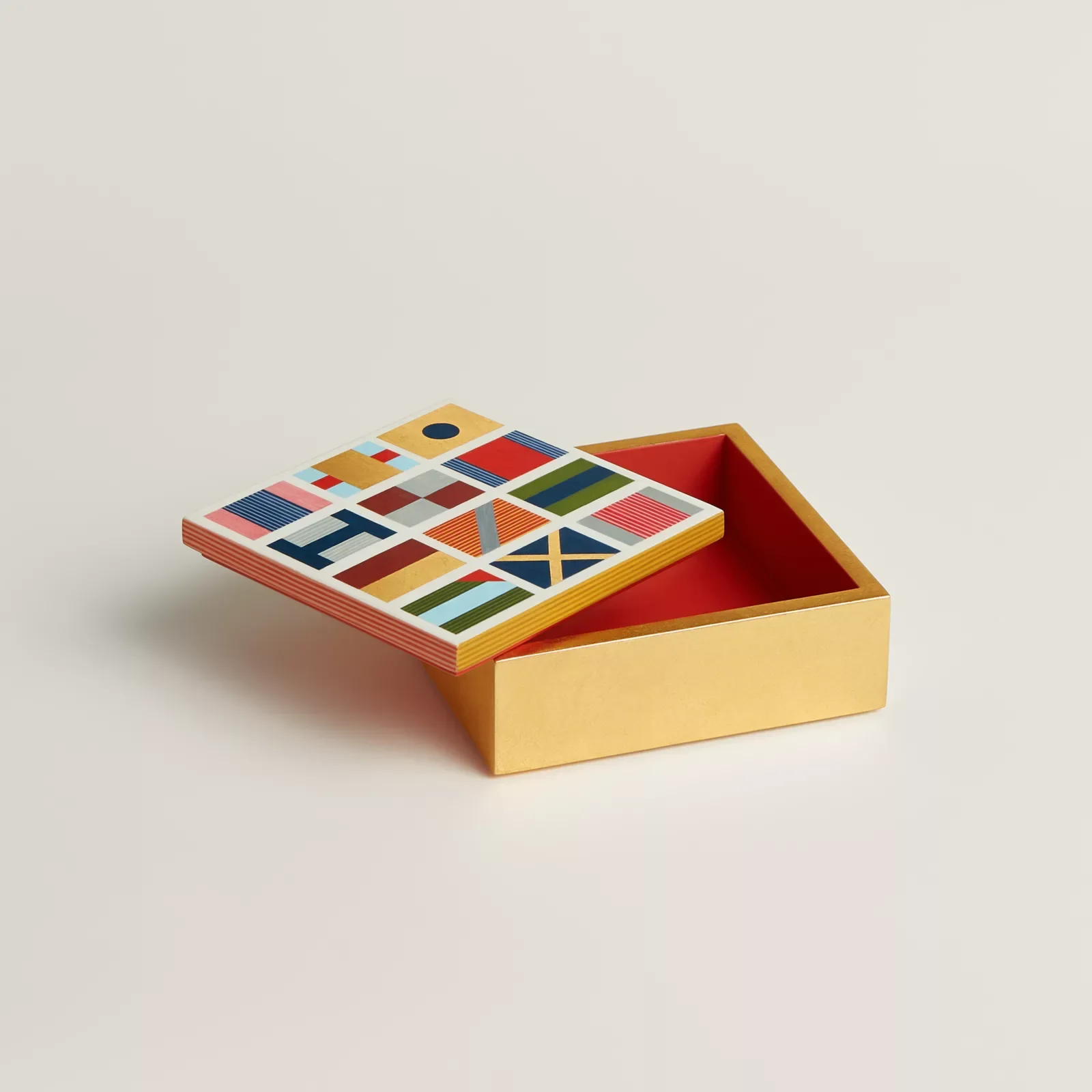 “Theoreme Геометрическая эмблема лошади "Организатор Box, Small — фото 3