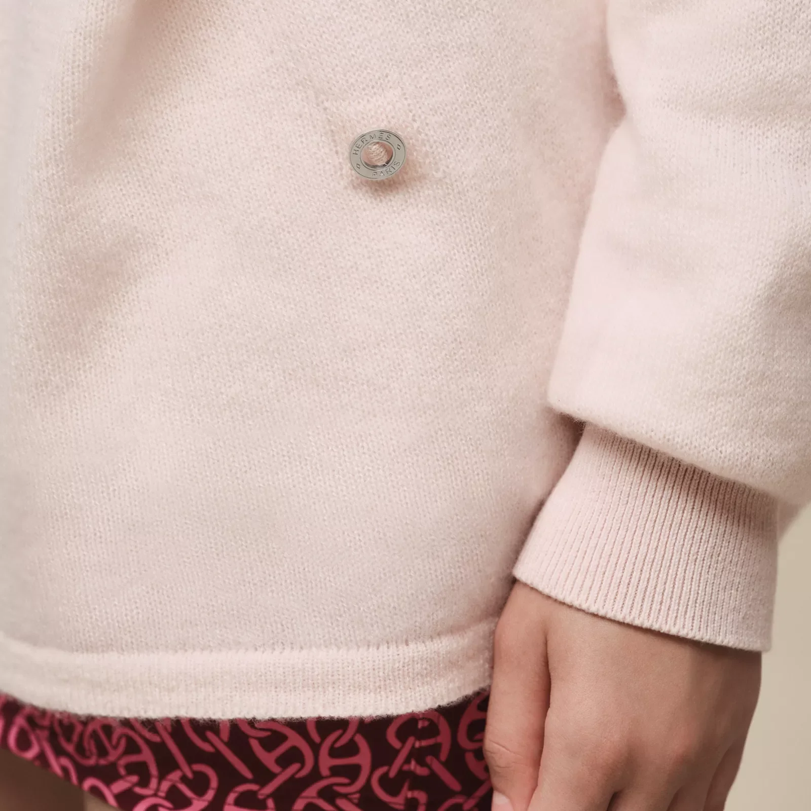 Кашемировый свитер с длинными рукавами — фото 5