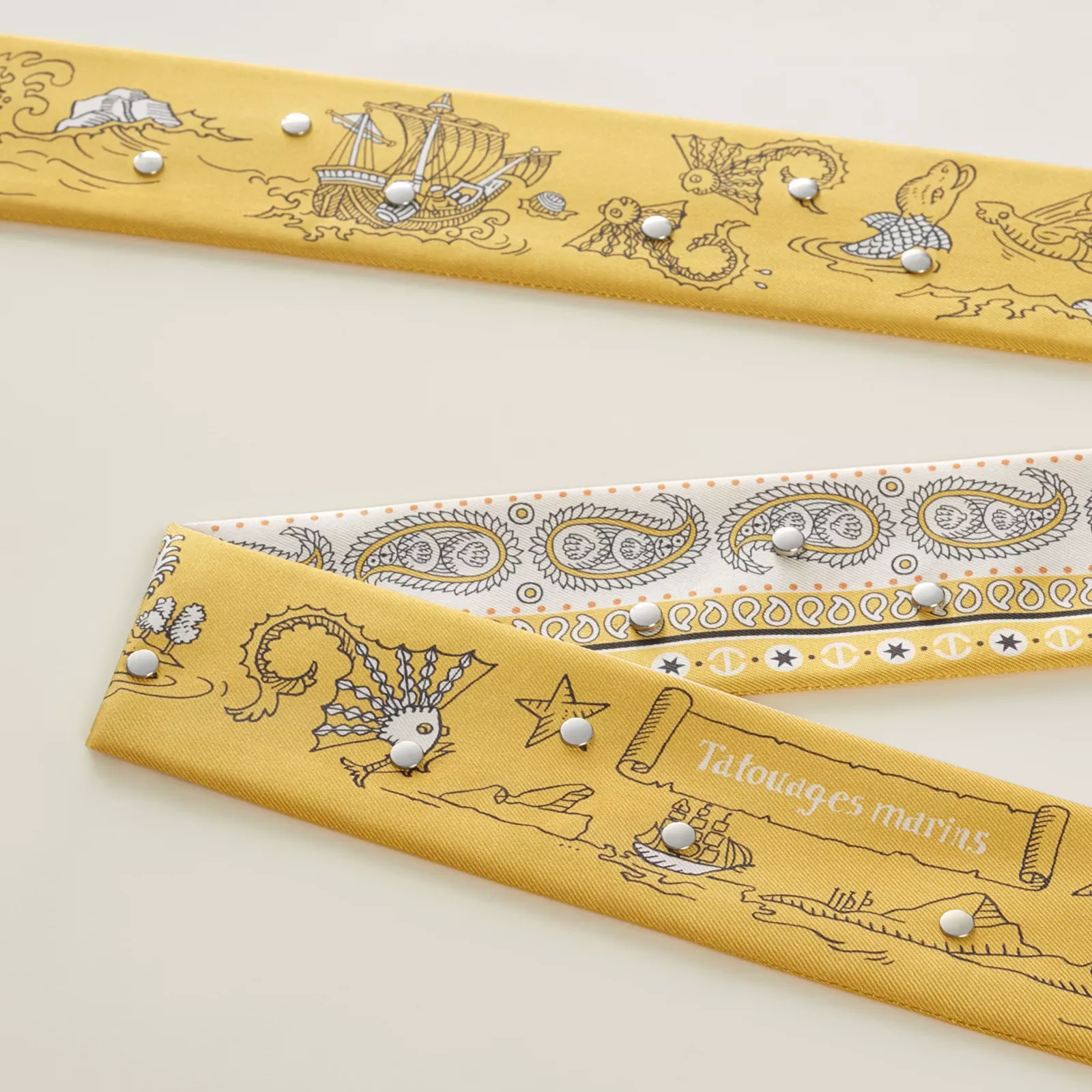 - Морские татуировки.Bandana«Заклепка саржевая лента — фото 3