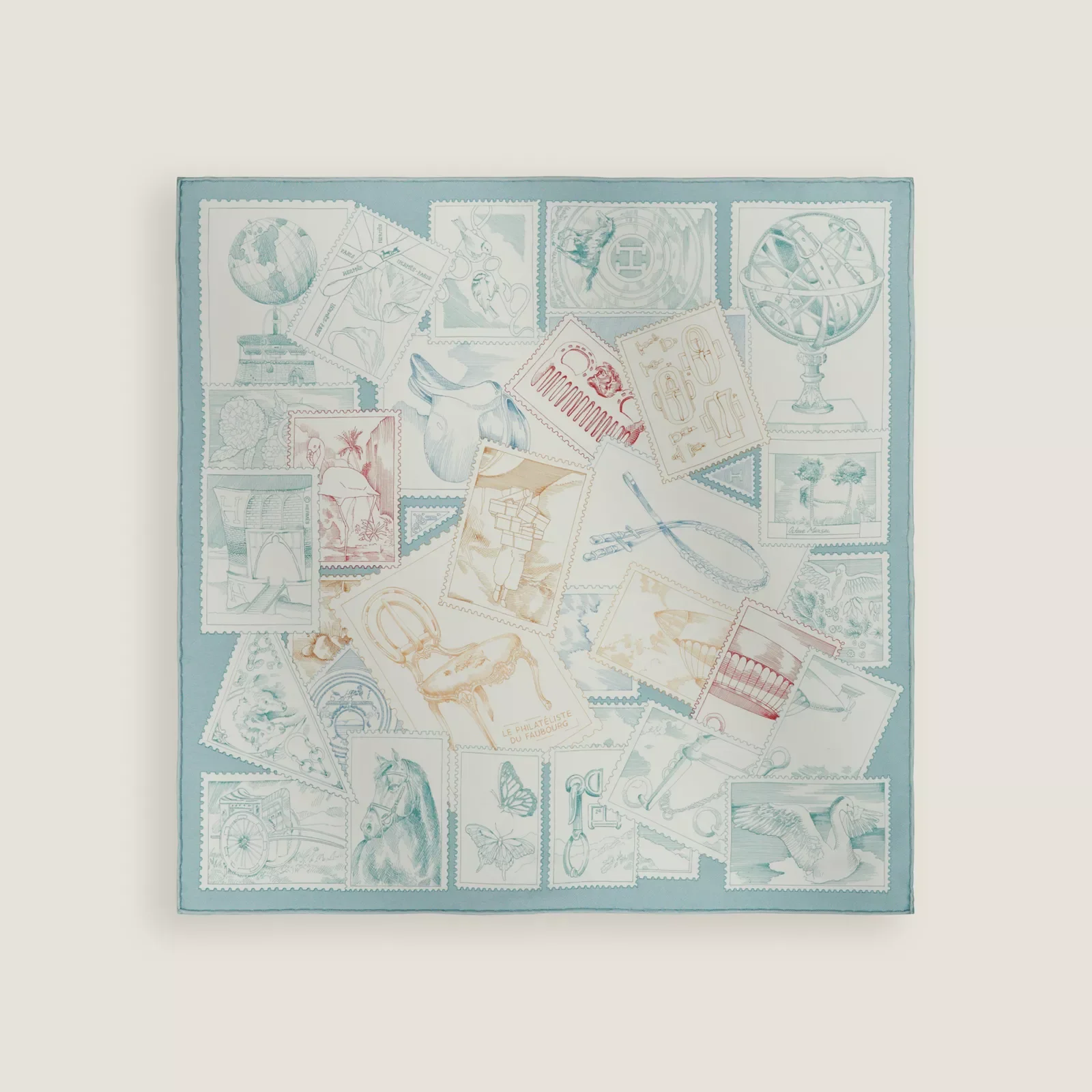 «Faubourg Stamp Collector Detail Edition»45 Шарф