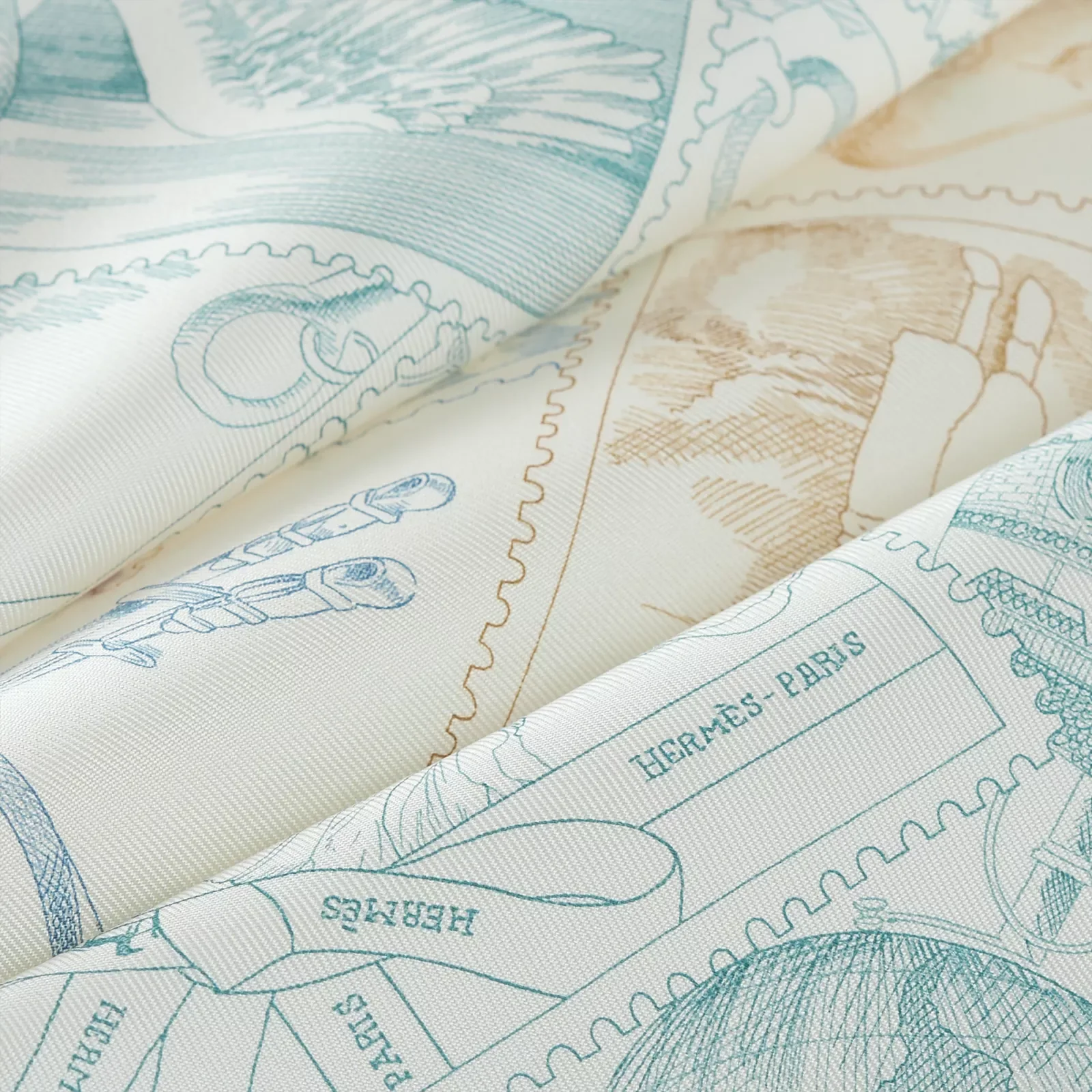 «Faubourg Stamp Collector Detail Edition»45 Шарф — фото 3