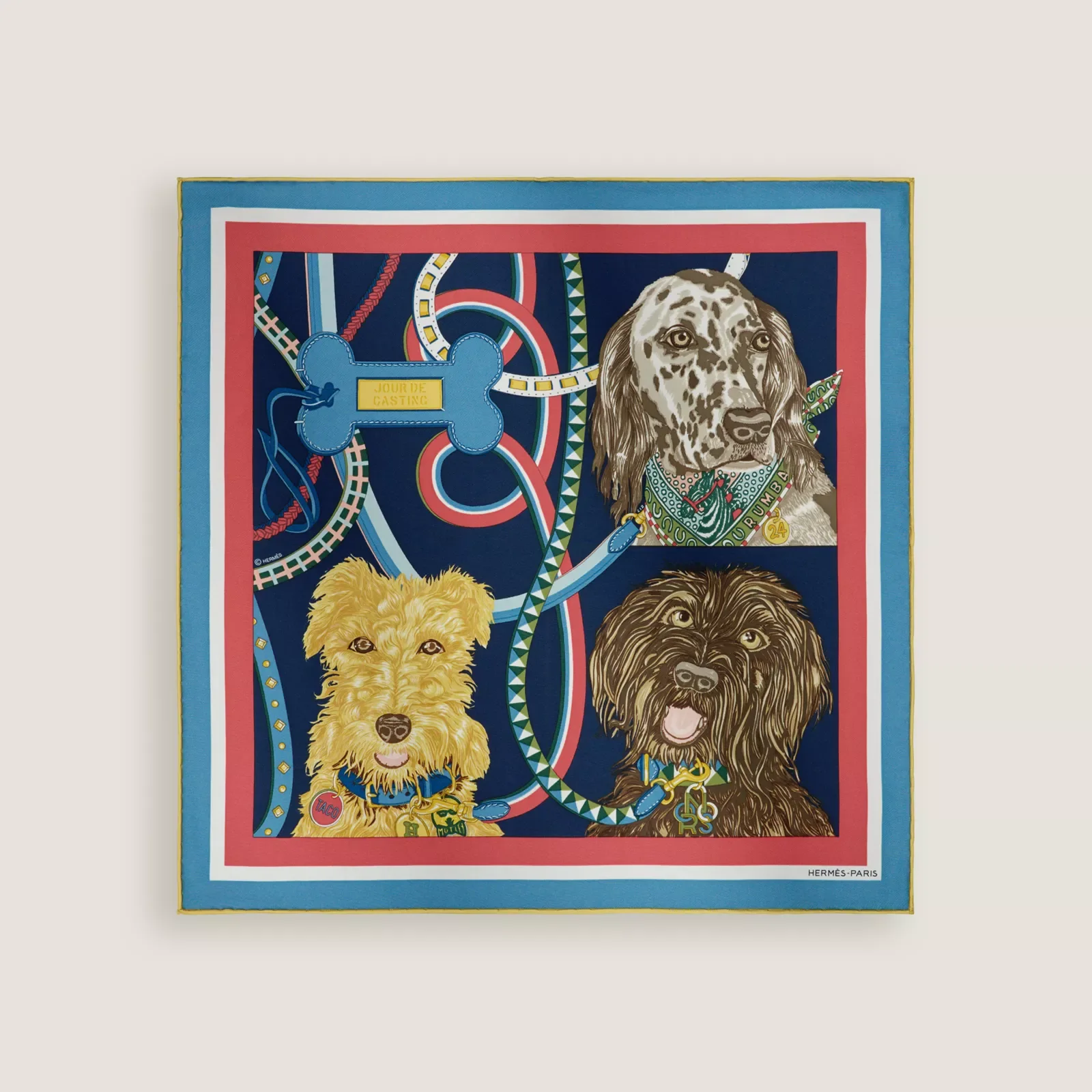 «Dog Casting Day Detail Edition»45 Шарф — фото 1