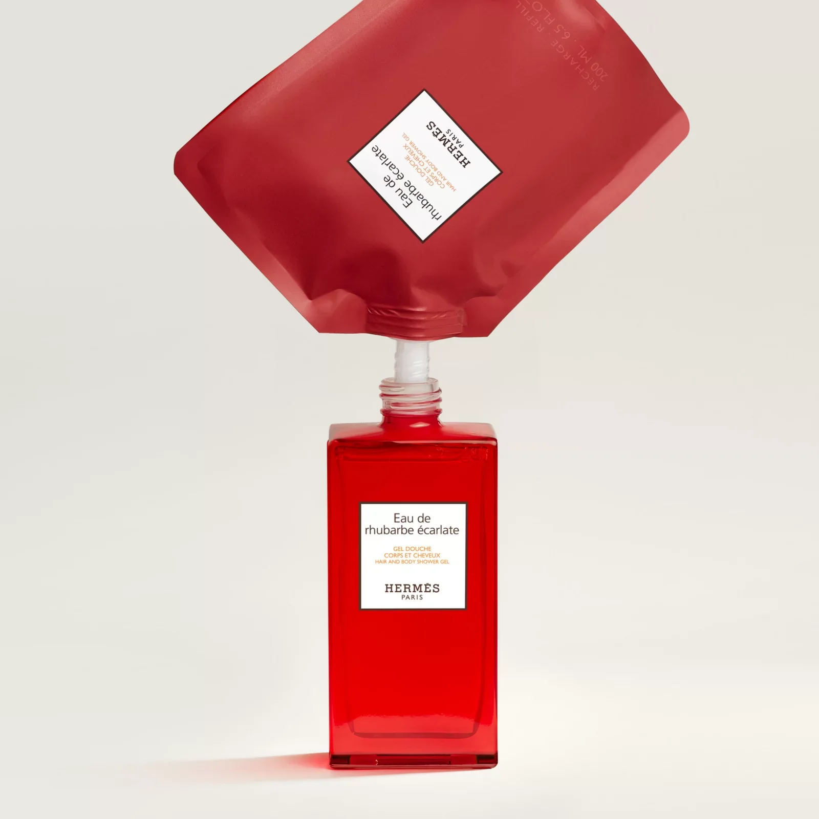 Шампунь с ароматом женьшеня Hermès Scarlet — фото 4