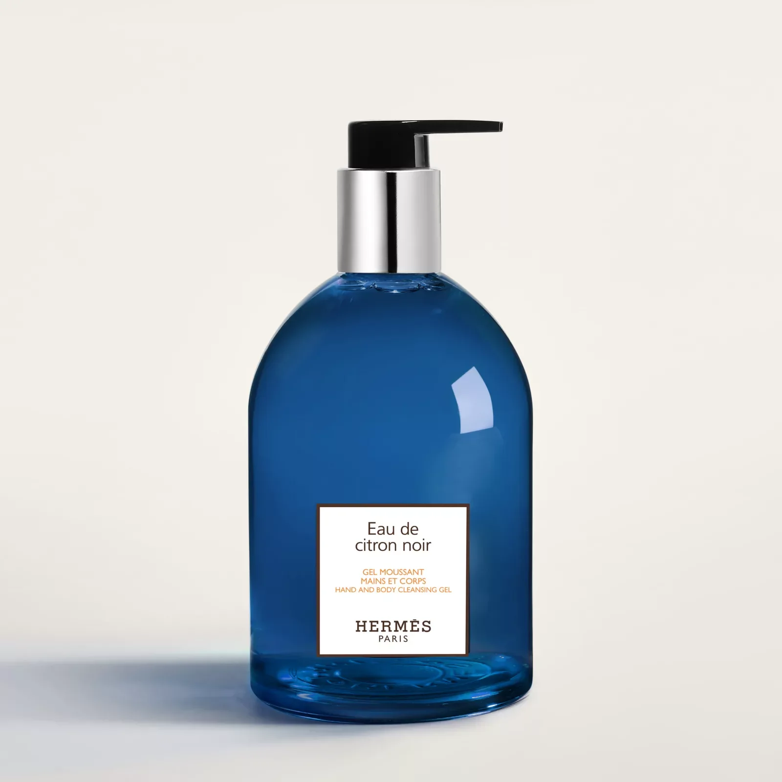 Гель для мытья рук и тела Hermes с ароматом чёрного лимона