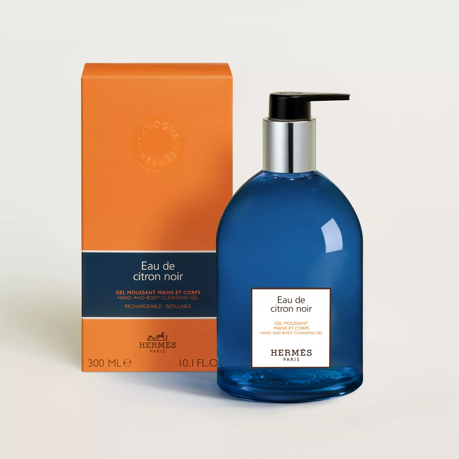 Гель для мытья рук и тела Hermes с ароматом чёрного лимона — фото 2