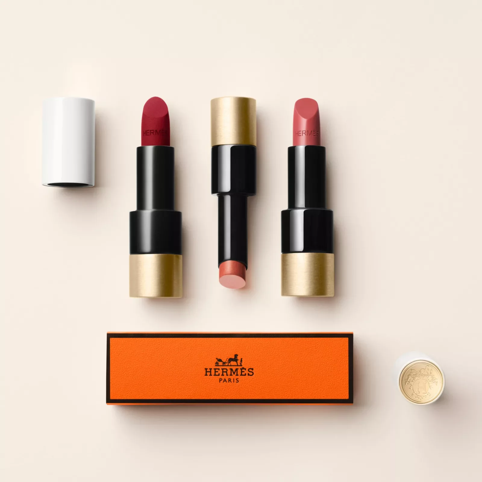 Линия средств для макияжа губ от Hermès: помада «Silky Shine» (12№) — фото 8