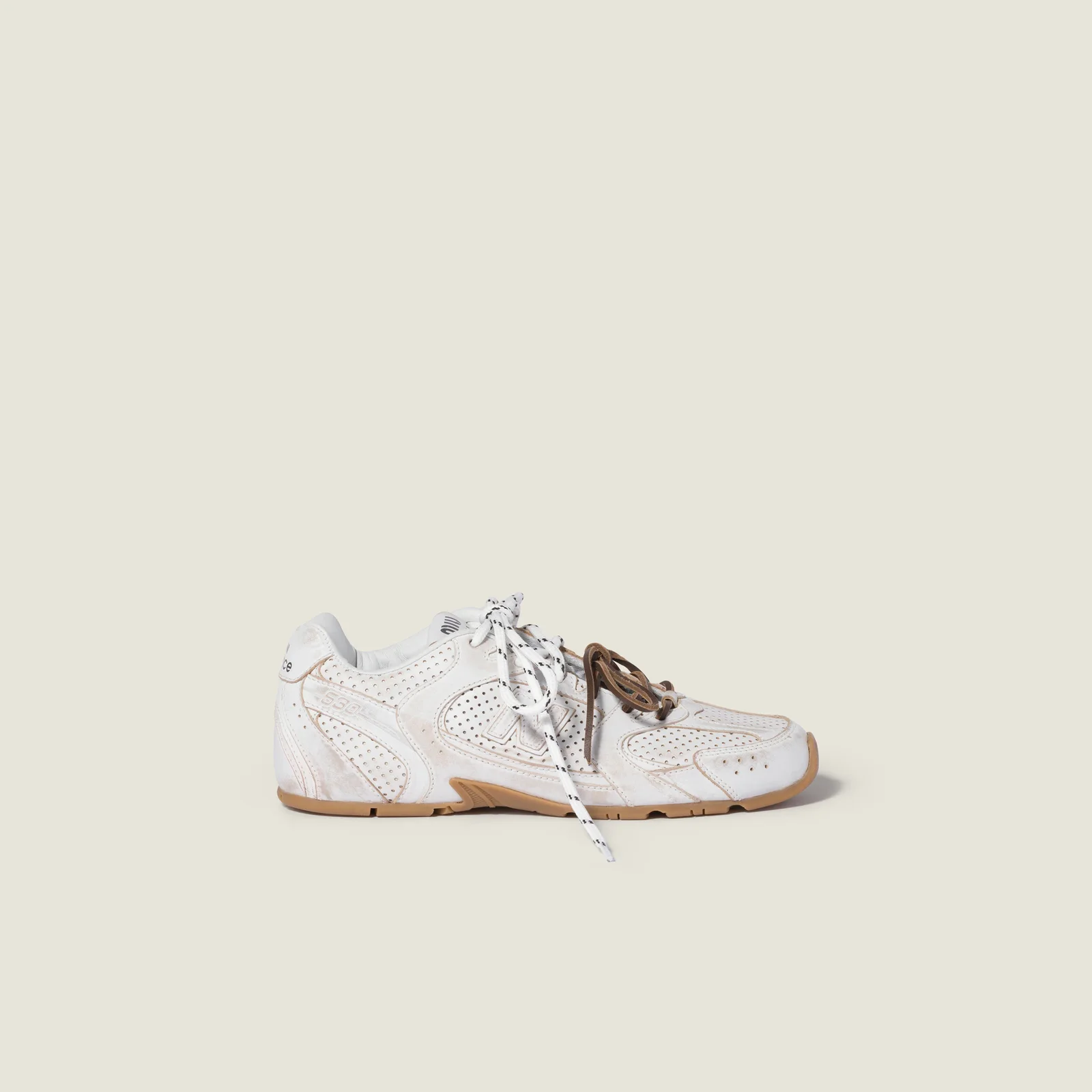 Кроссовки New Balance x Miu Miu 530 SL из декоративной кожи — фото 2