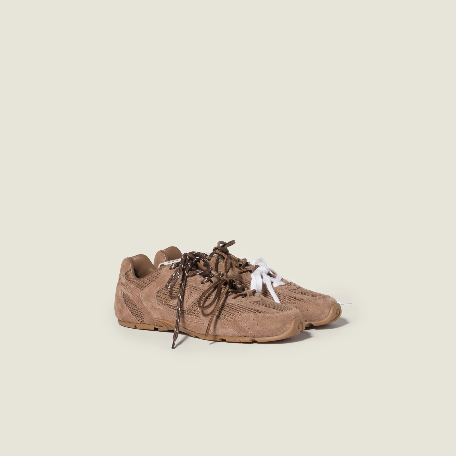Кроссовки New Balance X Miu Miu 530 SL из замши и сетки — фото 1