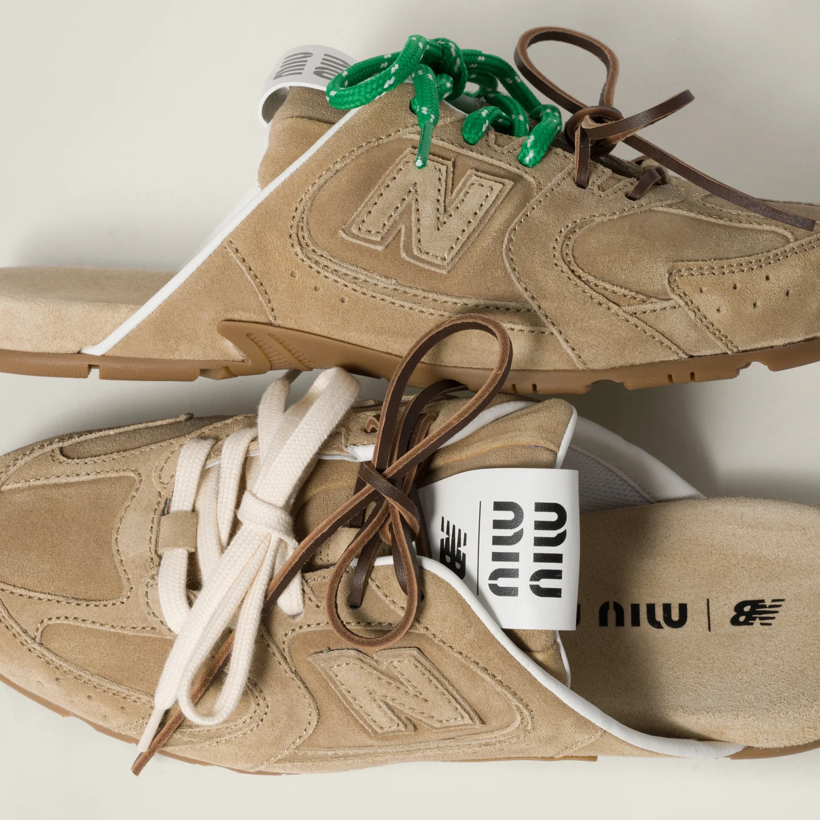 Мюли New Balance x Miu Miu 530 SL — фото 4