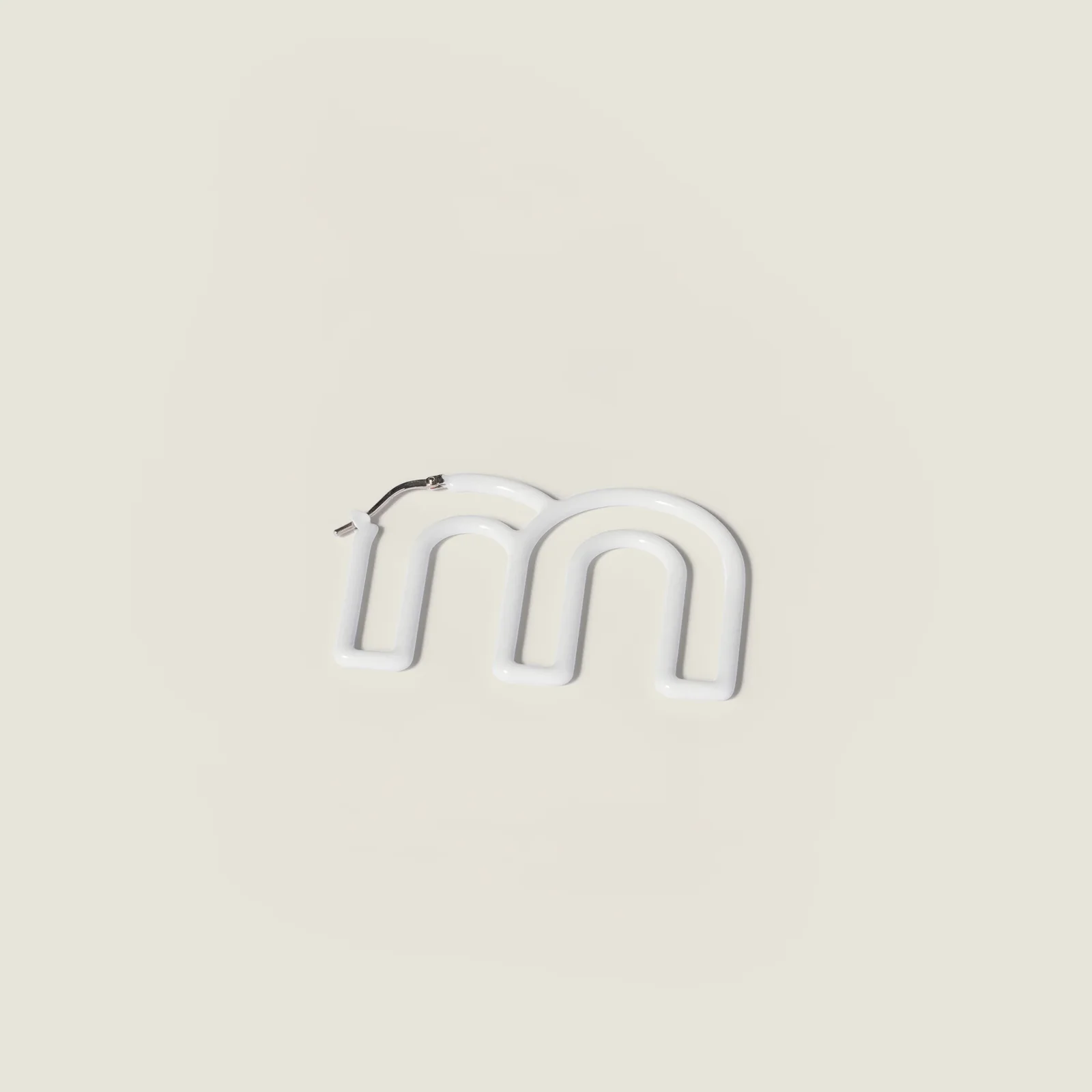Одиночная металлическая сережка — фото 3