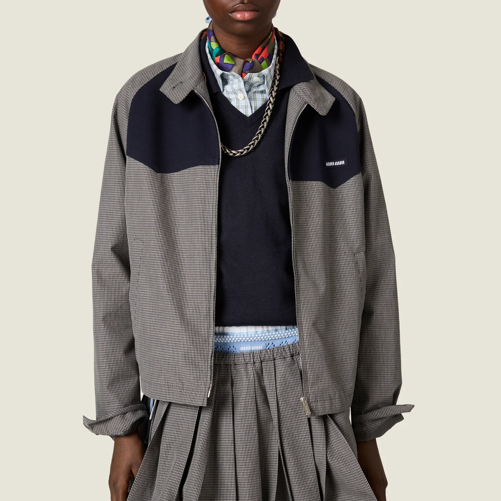 Куртка в клетку Gingham — фото 4