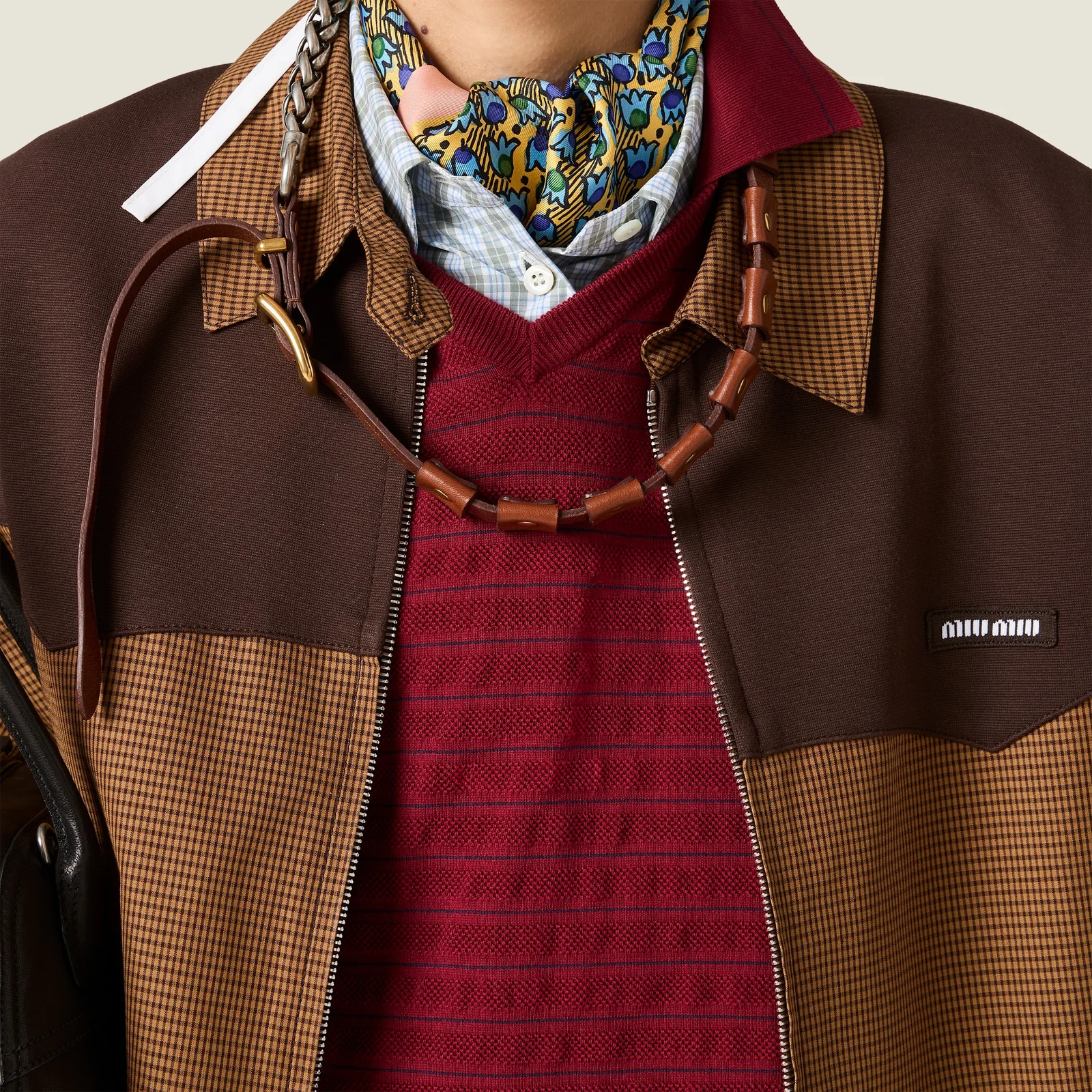 Куртка в клетку Gingham — фото 4