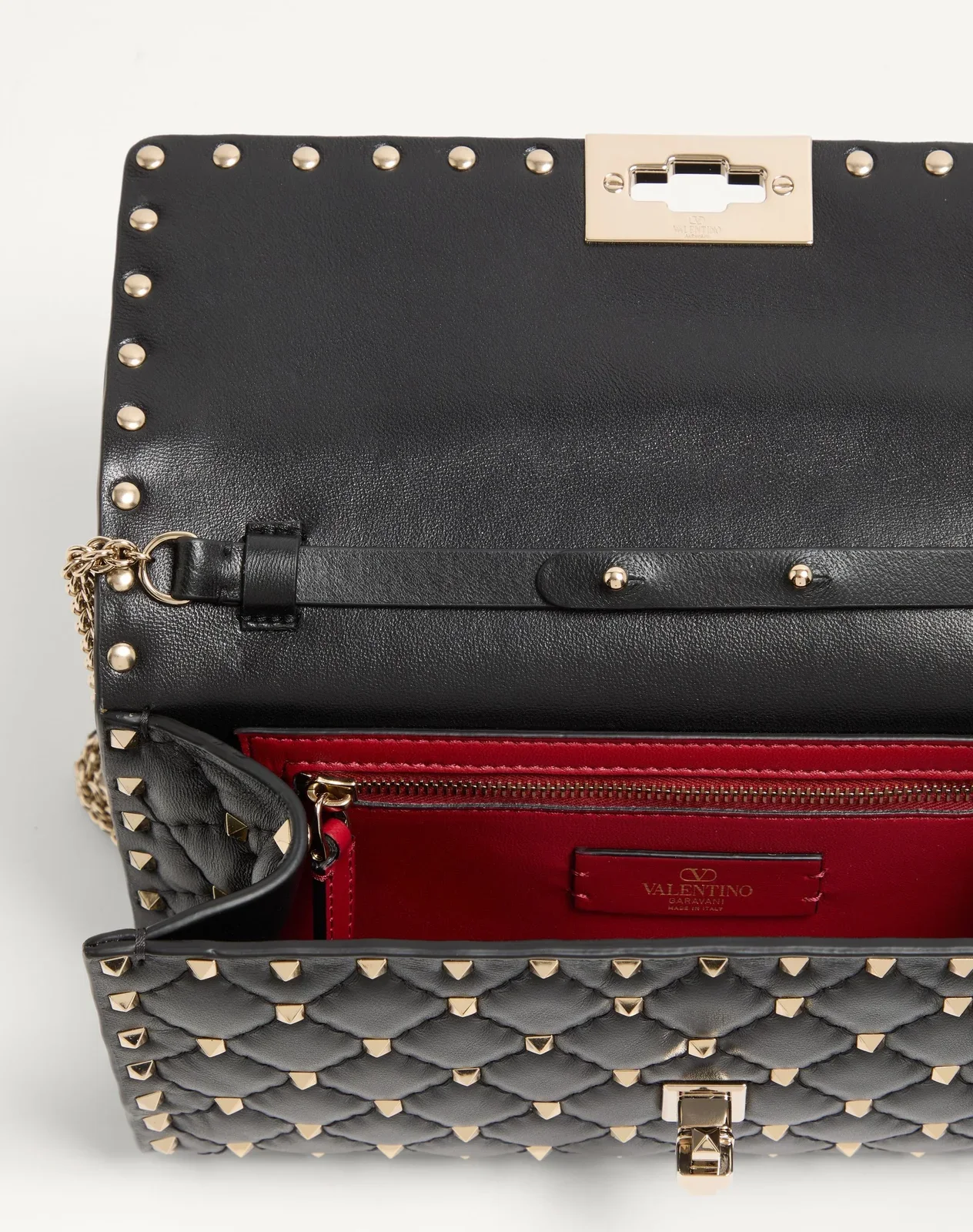 Сумка через плечо Rockstud Spike из кожи наппа — фото 6