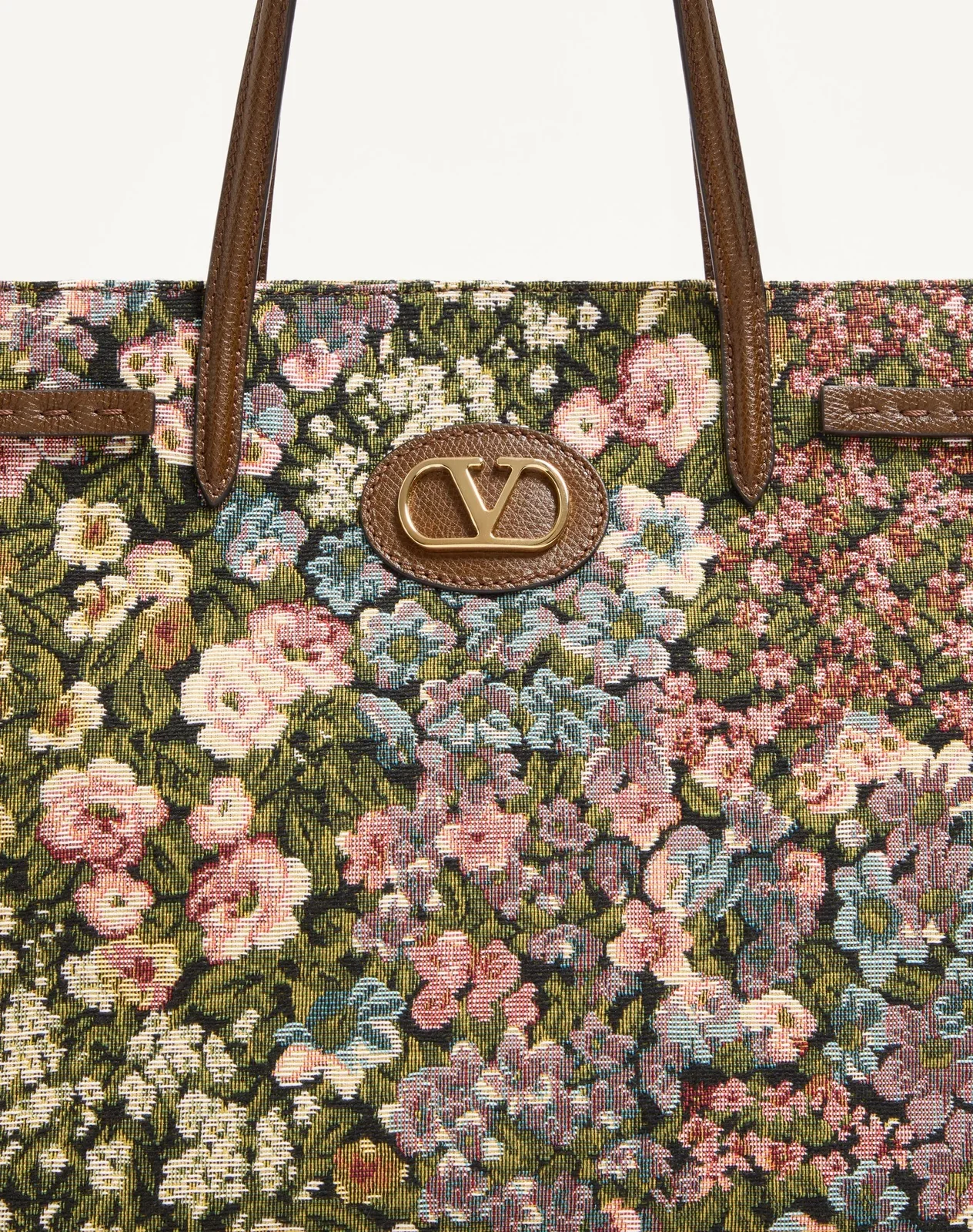 Сумка-тоут среднего размера Valentino Garavani Antibes из жаккарда Après L’Hiver — фото 8