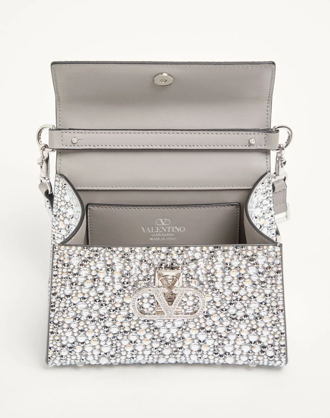 Мини-сумка с ручкой Valentino Garavani VSLING с вышивкой — фото 5