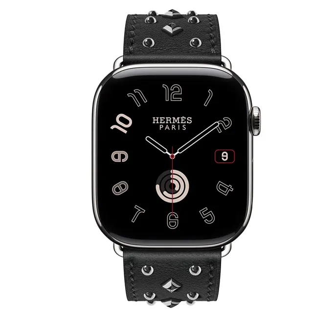 Series 11 Набрать &Apple Watch Hermès 46 Миллиметровая одинарная петля Clou Medor Rock Ремешок