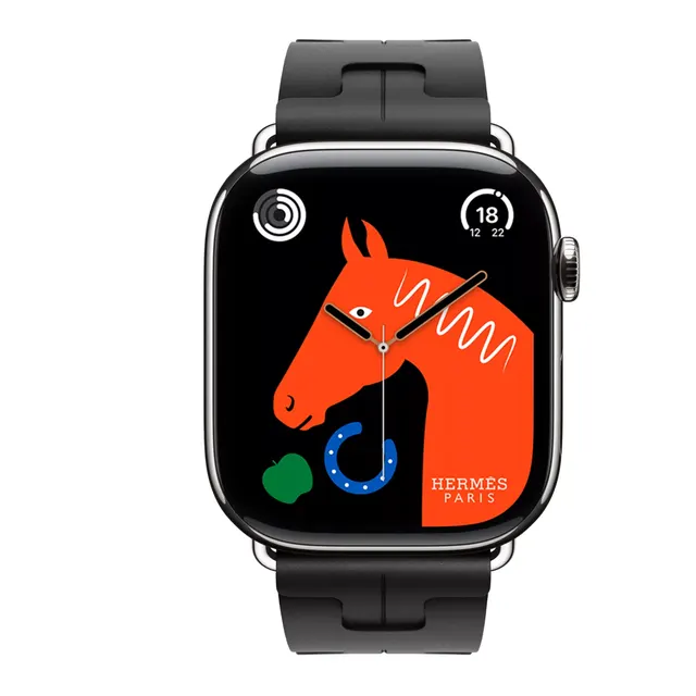 Series 11 Набрать &Apple Watch Hermès 46 Миллиметровая одинарная петля Kilim Складной ремешок на застежке