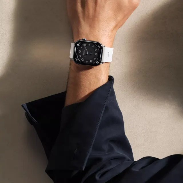 Series 11 Набрать &Apple Watch Hermès 46 Миллиметровая одинарная петля Kilim Складной ремешок на застежке