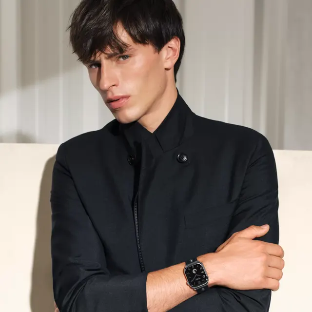 Series 11 Набрать &Apple Watch Hermès 46 Одноэтажный тур Clou de Selle Band