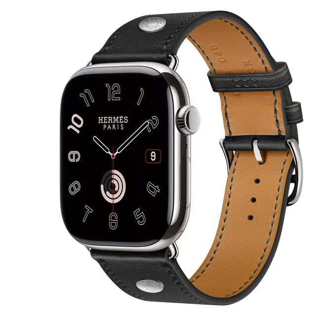 Series 11 Набрать &Apple Watch Hermès 46 Одноэтажный тур Clou de Selle Band