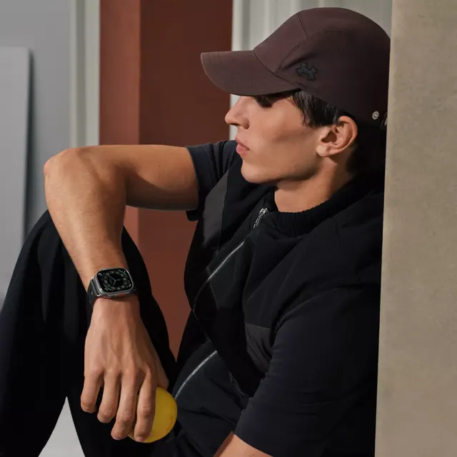 Ultra 3 Набрать &Apple Watch Hermès 49 Миллиметровая одинарная петля Scub'H Diving Ремешок