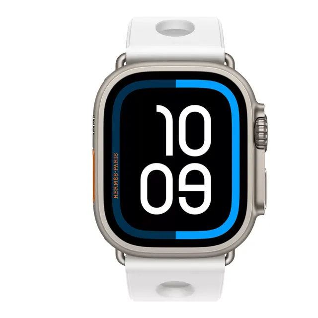 Ultra 3 Набрать &Apple Watch Hermès 49 Миллиметровая одинарная петля Scub'H Diving Ремешок