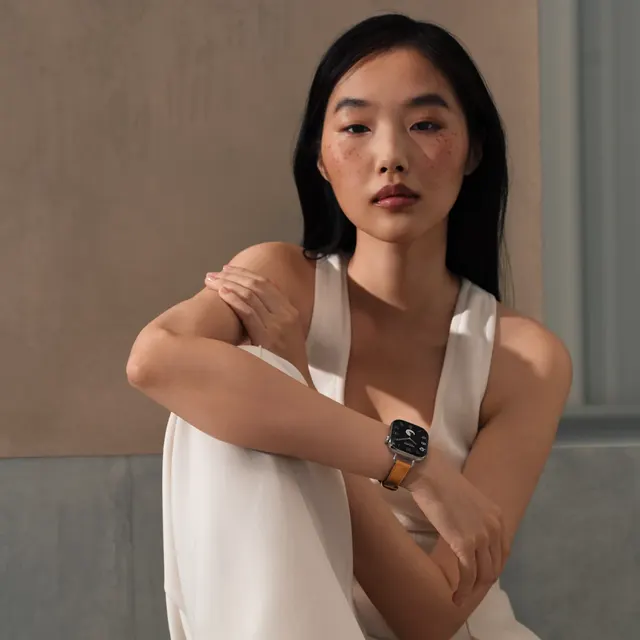 Apple Watch Hermès 42 Миллиметровая одинарная петля Attelage Ремешок