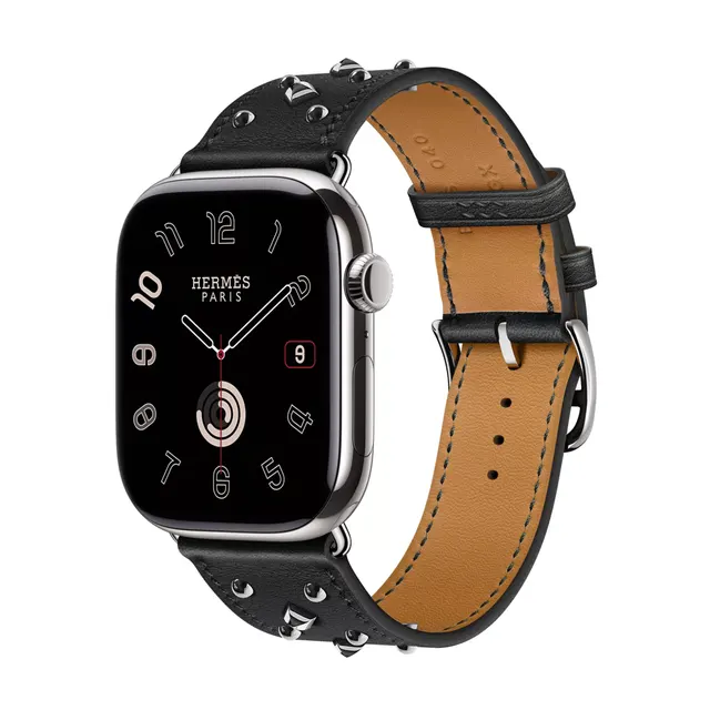 Apple Watch Hermès 46 Миллиметровая одинарная петля Clou Medor Rock Ремешок