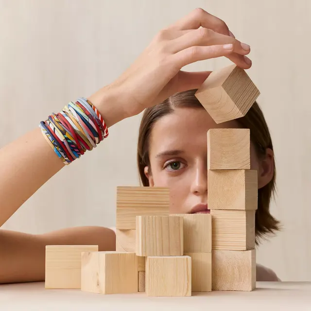 Multistrand Шелковый браслет