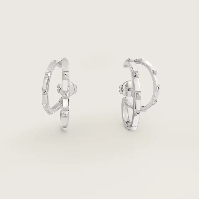 Hermès Clou d'H Серьги-кулоны