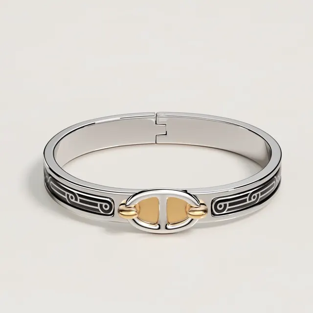 Mini Clic Chaine d'Ancre Hermès Sellier Браслет