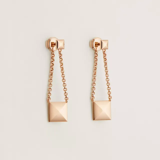 Hermès Clou d'H Серьги-кулоны