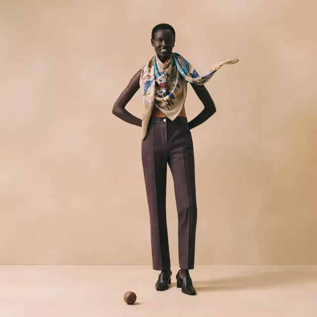 «Флагман Hermès»140 накидка