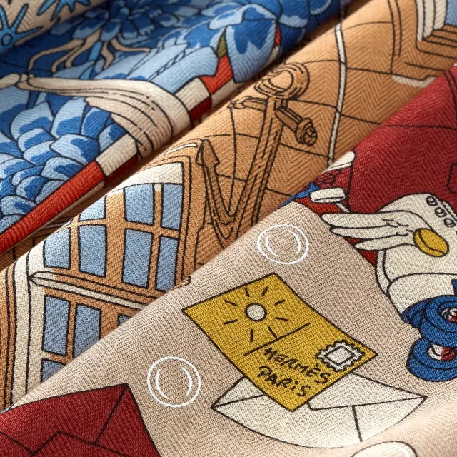 «Флагман Hermès»140 накидка